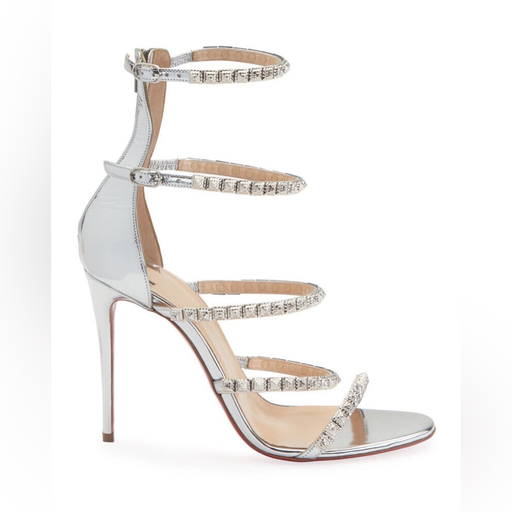 CHRISTIAN LOUBOUTIN
Forever Girl 100 Red Sole Sandals - Picture 4 of 7